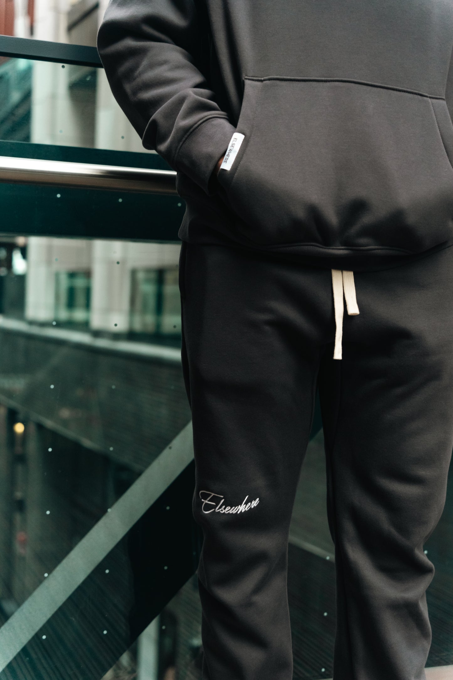 SWEATPANTS - STONE GREY