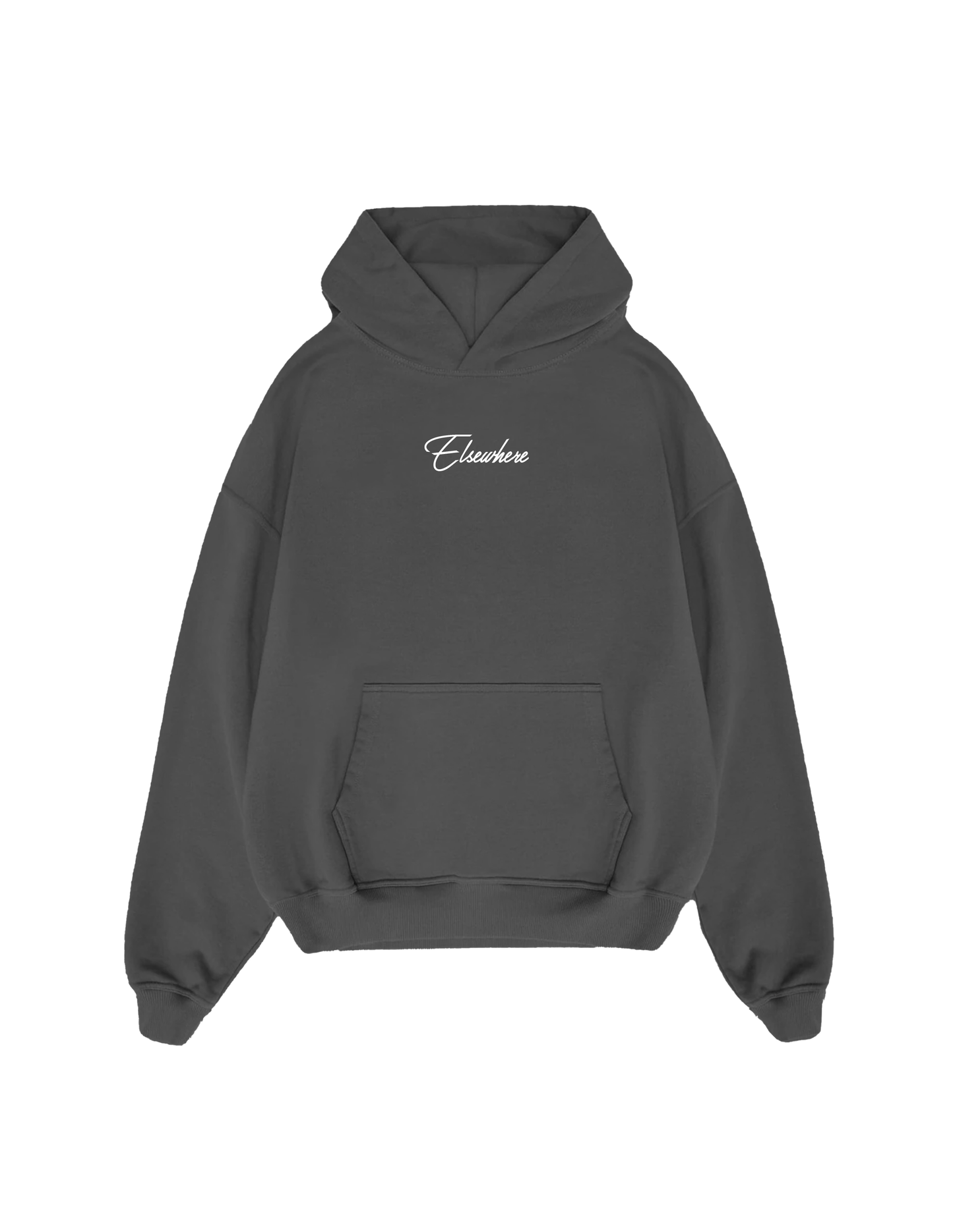 POLAR FLEECE HOODIE - STONE GREY